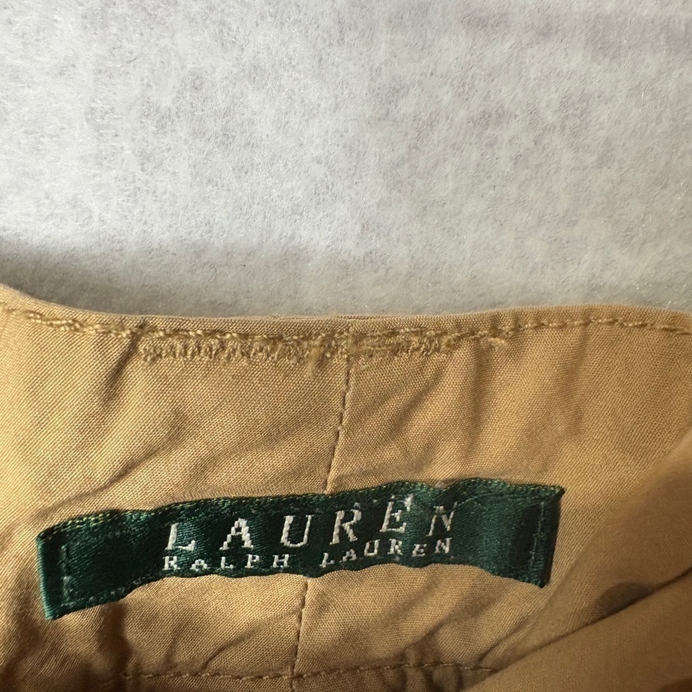 Lauren Ralph Lauren Size 4 Camel Color - Picture 3 of 3